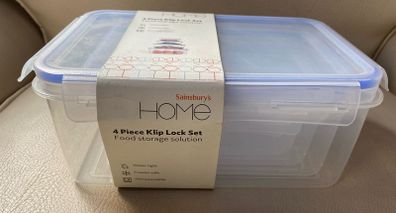 4 piece Klip Lock set