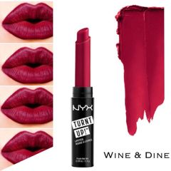 NYX Turnt up! Lipstick - Wine & Dine - New