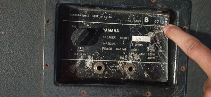 Yamaha club series speaker