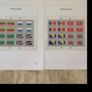 Stamp collection UN New York flag sheetlets Image 9