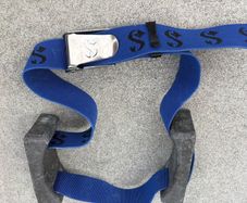 Scubapro Scuba belt webbing and stainless buckle with 2 lead weights