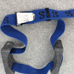 Scubapro Scuba belt webbing and stainless buckle with 2 lead weights