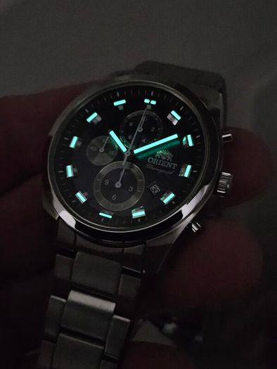 Watch Orient Chronograph.