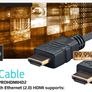 Hdmi Vivolink Pro HDMI ethernet cable, black Image 2