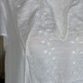 Ladies White Cotton Broderie Blouse from GAP Image 7