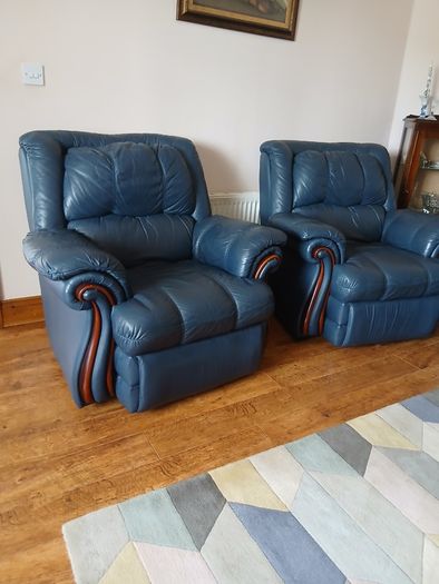 Leather couch