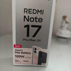 Redmi 17 Pro Max 256GB 16GB Ram Brand New 10,000 mah battery 100 watt fast charger Brand New