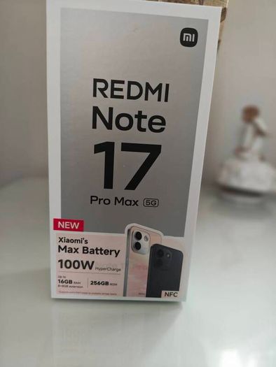 Redmi 17 Pro Max 256GB 16GB Ram Brand New 10,000 mah battery 100 watt fast charger Brand New
