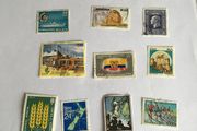 10 World stamps