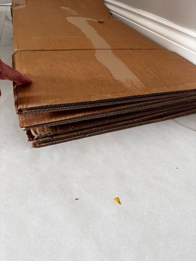Two Cardboard storage moving boxes