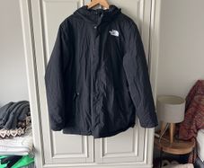The North Face Men's Black Hooded Parka Jacket Size XL