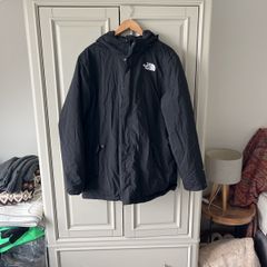The North Face Men's Black Hooded Parka Jacket Size XL