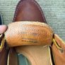 Barbour Leather Boat Shoes / Deck Shoes Image 6