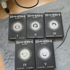 Death Note Black Edition Manga 1 -5
