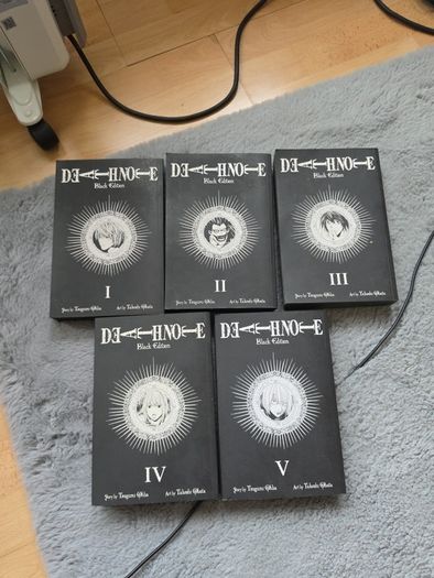 Death Note Black Edition Manga 1 -5