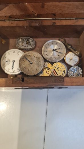 Old watch parts
