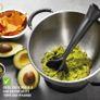 Brand New GEFU Whacker Manual Minced Meat Grinder Spatula Alternative - Black Image 5