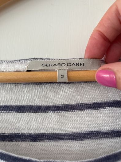 Linen jumper Gerard Darel.