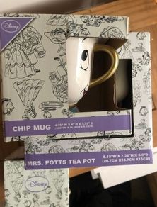 Mrs, Potts and two Chip cups collectible