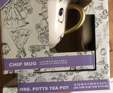 Mrs, Potts and two Chip cups collectible