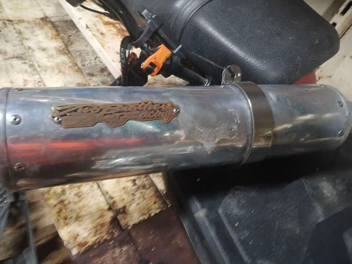 bike exhaust end cans