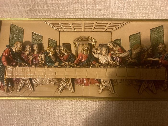 last supper wall plaque free postage