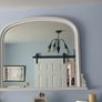 white over mantlepiece mirror Image 2