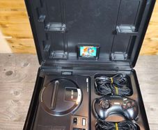 sega mega drive 16 bit with case fully working sonic 2