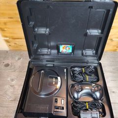 sega mega drive 16 bit with case fully working sonic 2