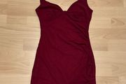 2 dresses. Red and Black