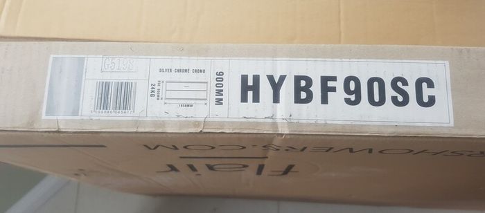 Flair Hydro Express Bifold Door 900mm HYBF90SC Unopened