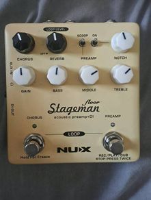 Nux Floor Stageman Acoustic Preamp DI
