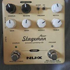 Nux Floor Stageman Acoustic Preamp DI