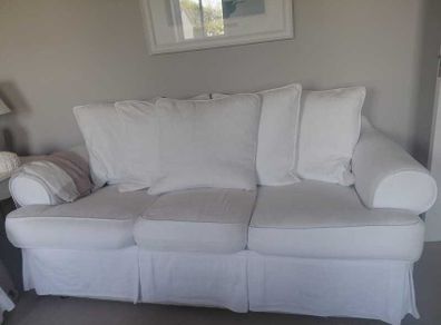 Sofas x Two Matching Three Seater Sofas