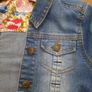 Jeans girls jacket size 7-8 years Image 5