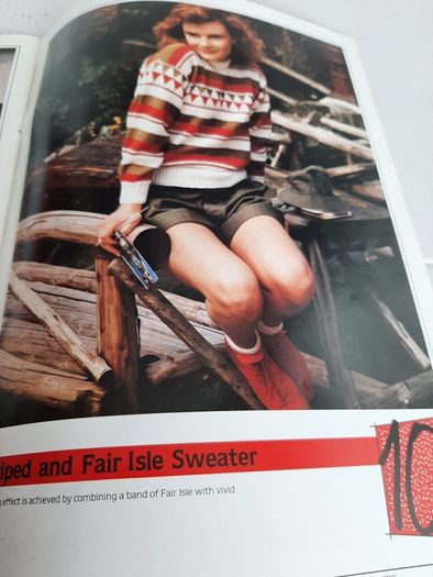 New vintage knitting book with 10 knitting patterns