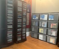 550 cds for sale with covers, booklets etc.