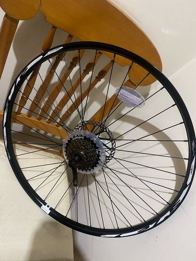 100% Brand-new Bicycle Mountain bike Rear Wheel, Back Wheel 27.5" Quick Release Disc Brake Wheel 7 Speed Freewheel Shimano cassette