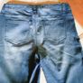 Pair Of Ladies Blue Jeans (size 12 Uk) Used. Image 3
