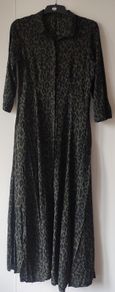 Zara animal print long dress