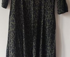 Zara animal print long dress