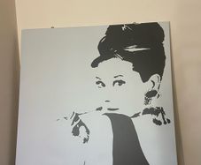 Audrey Hepburn canvas