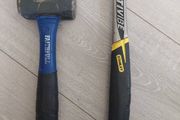 Stanley fatmax hammer and small lump hammer