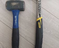 Stanley fatmax hammer and small lump hammer