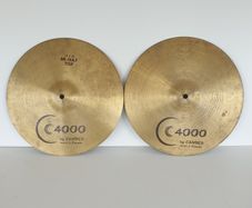 Camber C4000 cymbals 14" Hi hat top & bottom