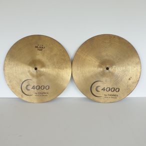 Camber C4000 cymbals 14" Hi hat top & bottom