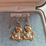 Vintage Teddy Bear Earrings Image 6
