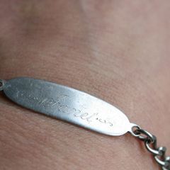 Vintage Solid 925  Sterling Silver Bracelet 8,3g