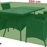 Protective Cover and Tarpaulin for Garden Furniture Cover 250 cm x 210 cm x 90 cm Rectangular Furniture and Garden Table Furniture Set Image 2