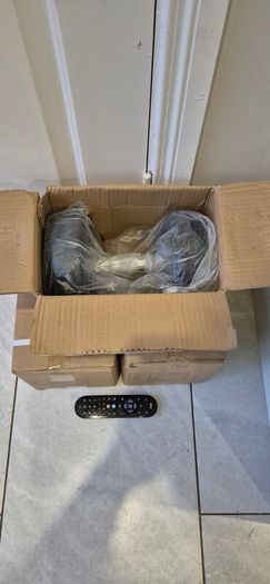 brand new 2x17.5kilo dumbbells